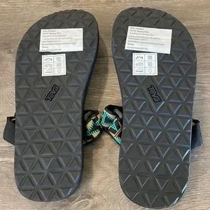 NEW Mens TEVA UNIVERSAL SLIDE Mosaic Black US Size 9 WATER STRAP SANDALS Amazon.com | Teva Men main image 3
